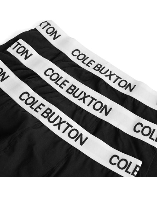 Cole Buxton Black Cb Boxer Shorts for men