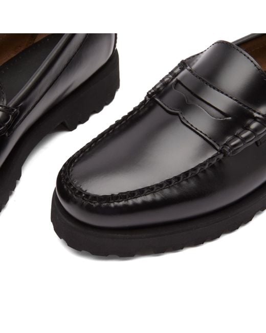 G.H.BASS Black 90S Penny Chunky Loafer