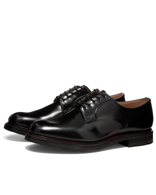 Church's Black Woodbridge Derby Shoes for men