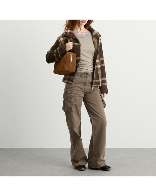 4th & Reckless Brown Samira Knitted Jacket