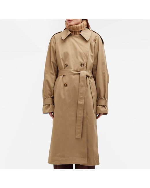 Acne Natural Odande Trench Coat