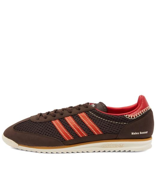 Adidas Brown Originals X Wales Bonner Sl72 Sneakers