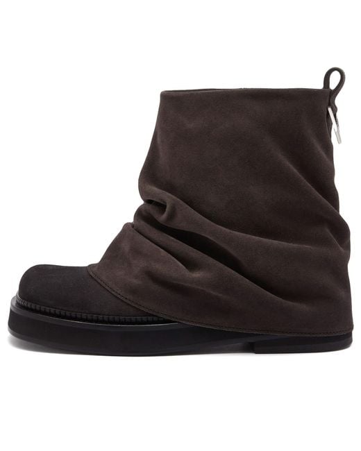 The Attico Black Mini Robin Boot