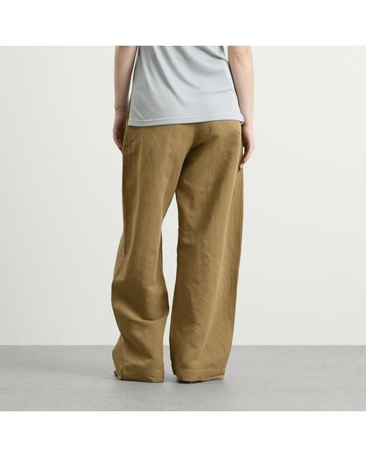 Studio Nicholson Brown Chatto Belted Round Leg Pant