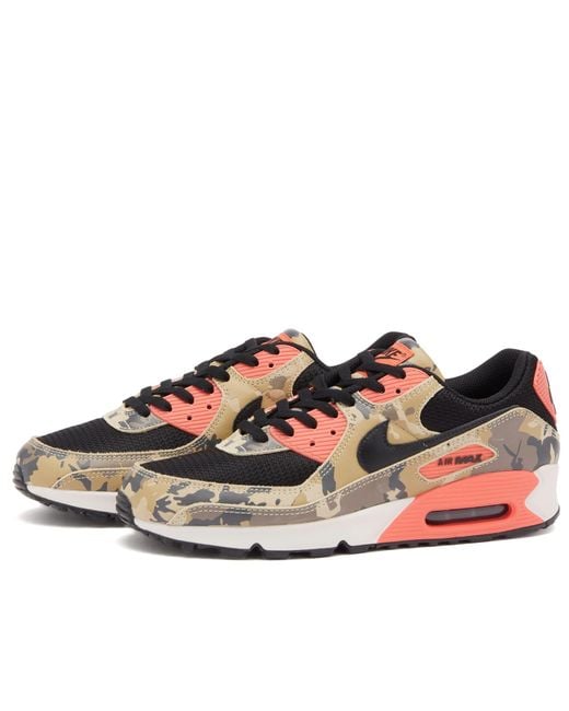 Nike Red Air Max 90 Prm Sneaker for men