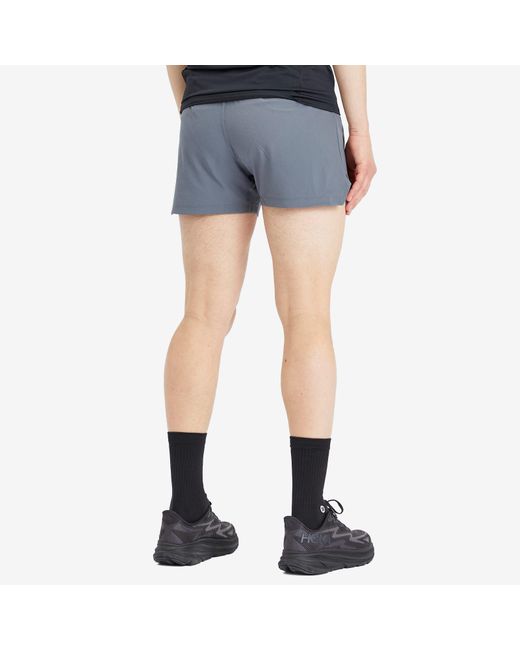 New Balance Gray Rc Seamless Short 5 Inch for men