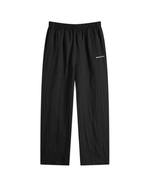 MKI Miyuki-Zoku Black Linen Wide Leg Trousers for men