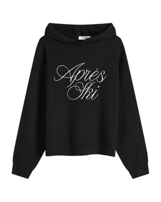 4th & Reckless Black Nadja Knitted Hoodie