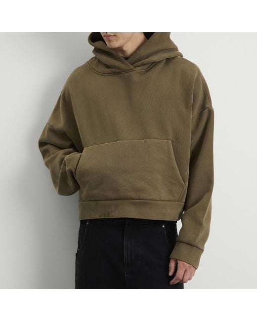 Entire studios Green Heavy Overhead Hoodie for men