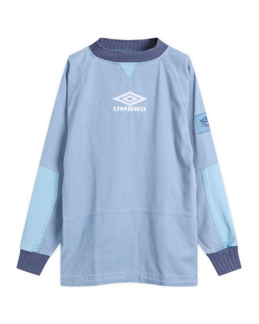 Umbro Blue Iconic Drill Top