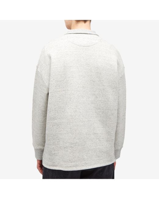 Loewe White High Neck Anagram Sweater for men