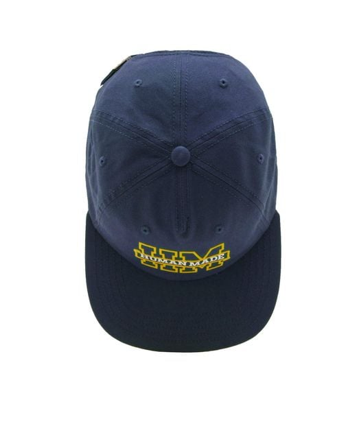 Human Made Blue Hm Twill Cap for men