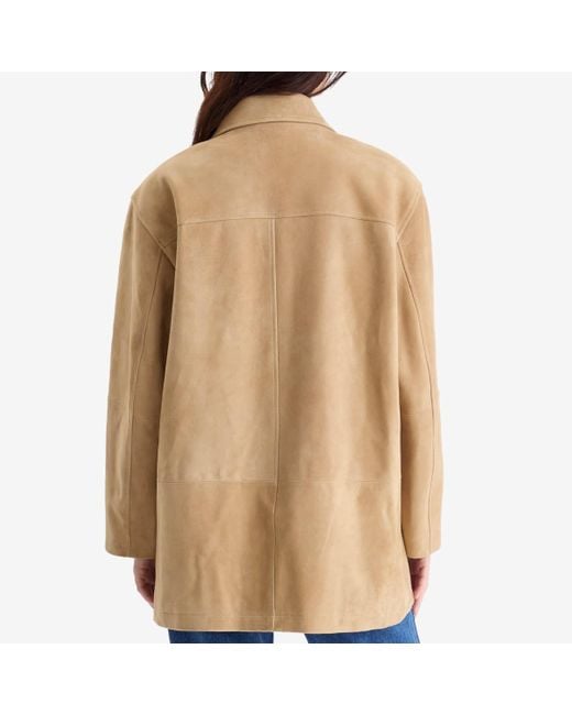 DUNST Natural Suede Jacket