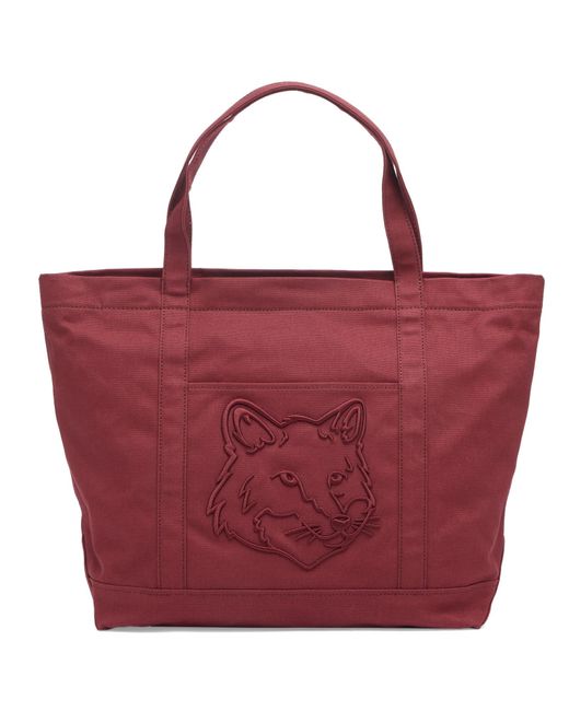 Fox head tote bag sale