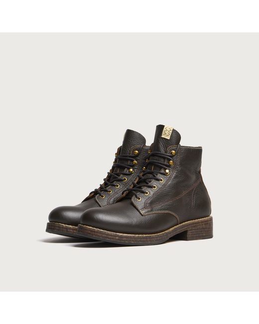 Visvim Black Virgil Folk Boots for men