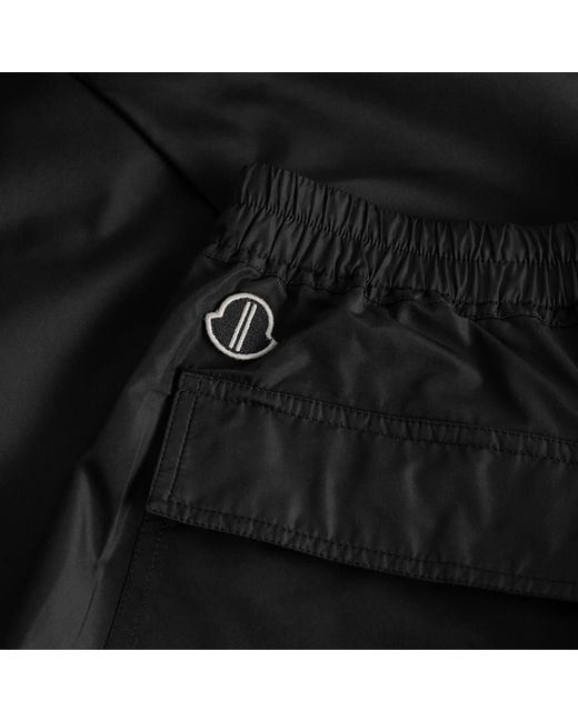 Rick Owens Black X Moncler Drawstring Trousers