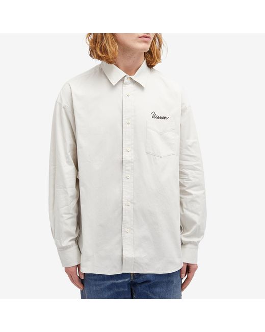 Visvim Steiner Shirt in White for Men | Lyst Visvim Steiner Shirt in White for Men | Lyst