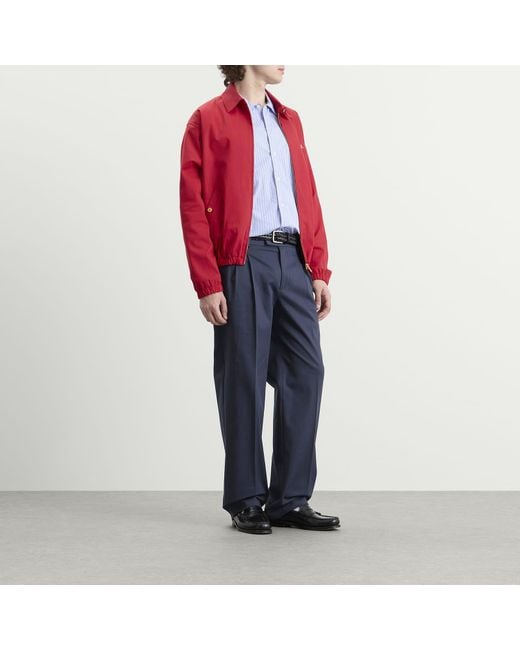 Drole de Monsieur Blue Golfer Cotton Pants for men