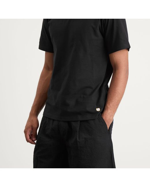 Armor Lux Black Callac Classic T-Shirt for men