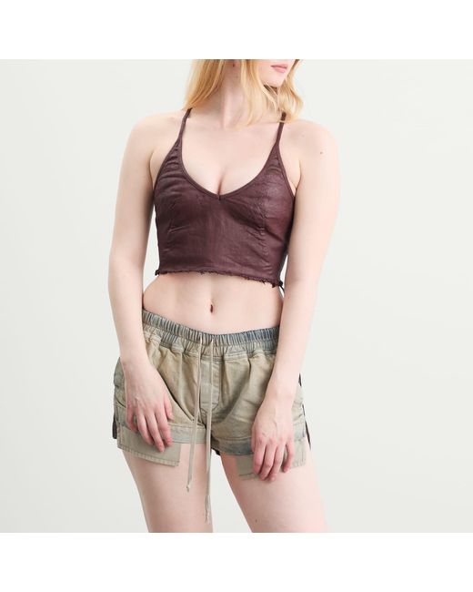 Rick Owens Purple Denim Top