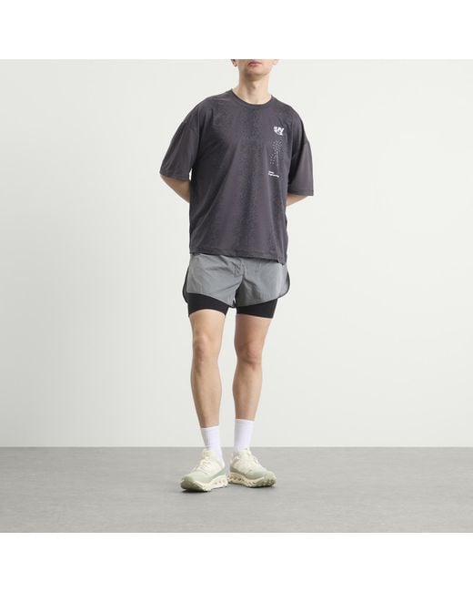 On Shoes Black Performance Volt T-Shirt Ir for men