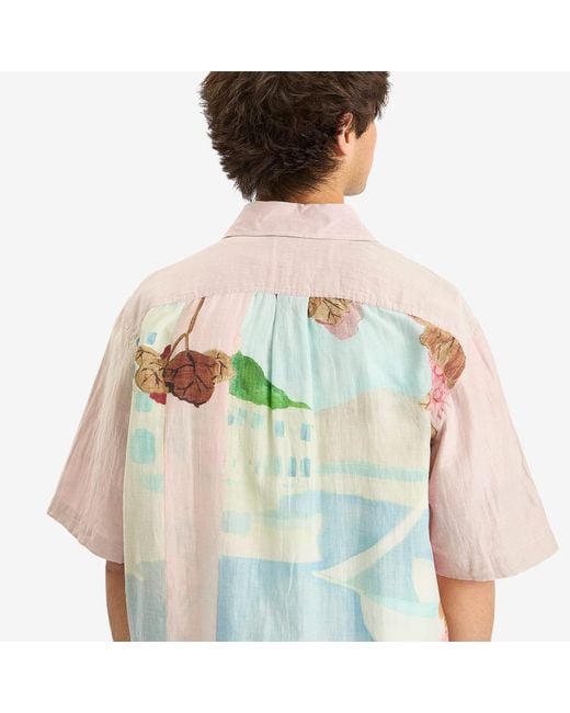 Our Legacy Pink Beyond Shirt Shortsleeve for men