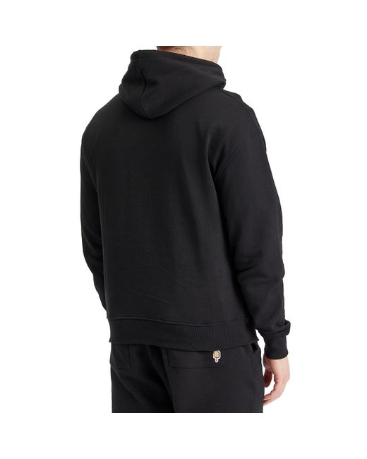ICECREAM Black Small Running Dog Popover Hoodie for men