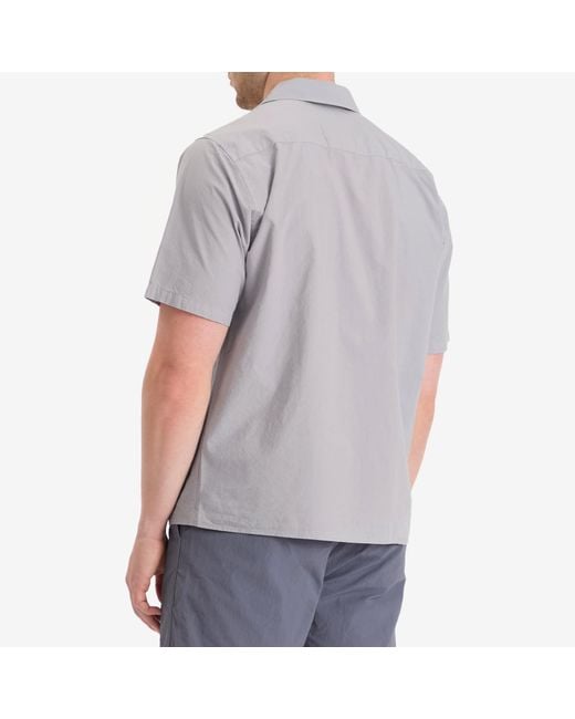 Norse Projects Purple Carsten Cotton Tencel Shirt for men