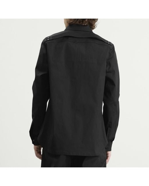 Rick Owens Black Outershirt for men