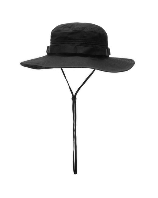 Maharishi Black Cordura Simtex Boonie Hat for men
