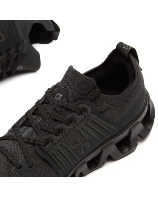 On Shoes Black Cloudswift 4 Sneakers for men