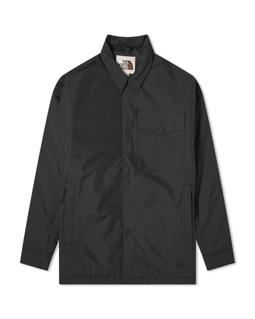 The North Face Black Heritage Stuffed Coach Jacket for men