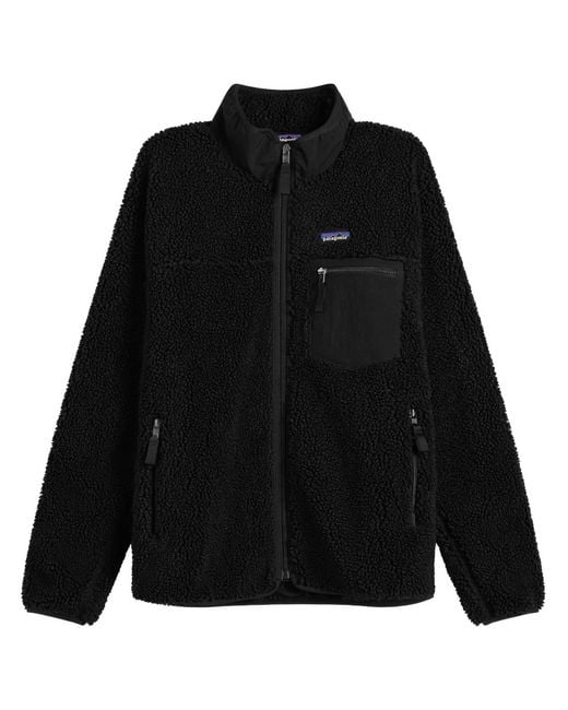 Patagonia Black Classic Retro-X Jacket for men