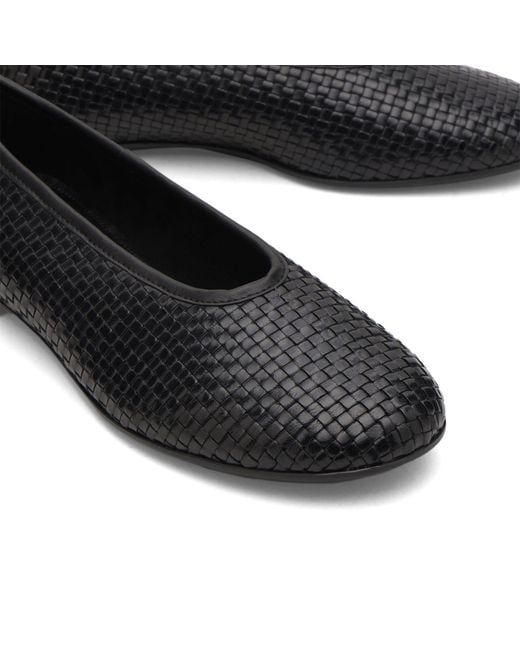 Vagabond Black Vagabond Aleya Braided Leather Ballet