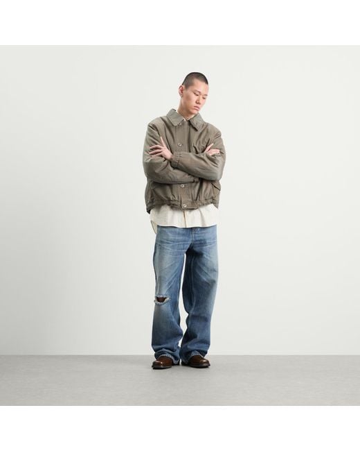 Our Legacy Green Twill Auto Jacket for men