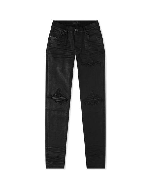 Amiri Black Mx1 Wax Jeans for men