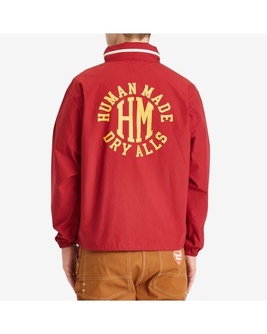 Human Made Red Cotton Jacket for men