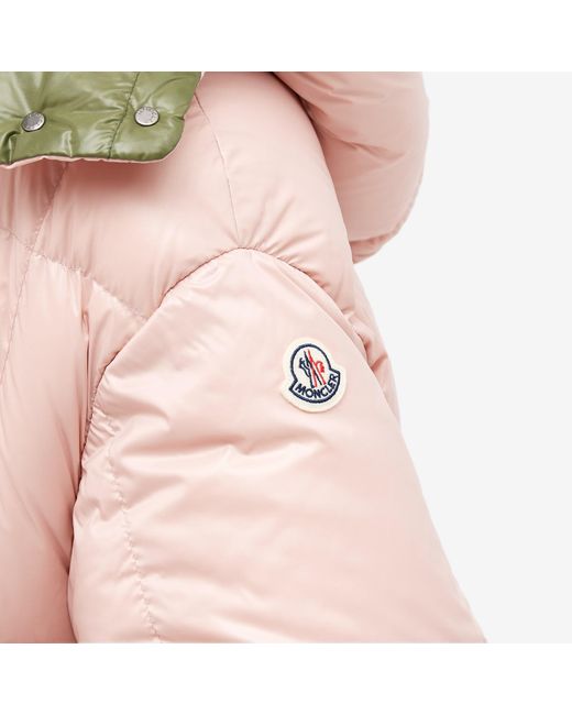 Moncler Parana Padded Jacket in Pink | Lyst