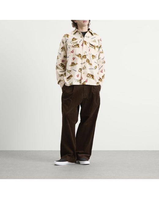 Human Made Natural Flannel Shirt for men