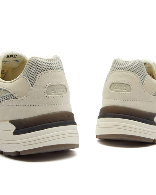 Stepney Workers Club White Amiel S-Strike Runner Sneakers for men
