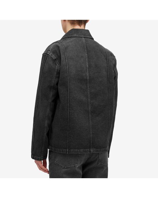 Loewe Black Denim Workwear Jacket for men
