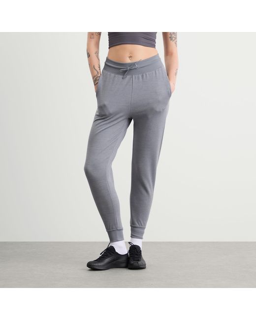 Nike Gray Therma-Fit One High-Waisted 7/8 Joggers