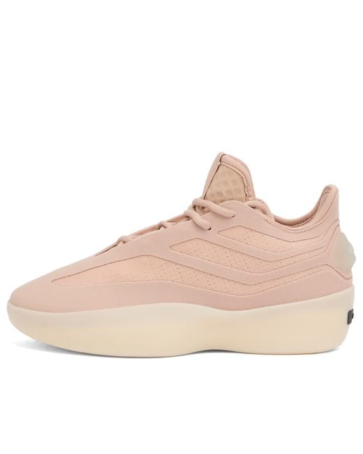 Adidas x FOG Pink Adidas X Fear Of God Athletics Low Sneaker for men