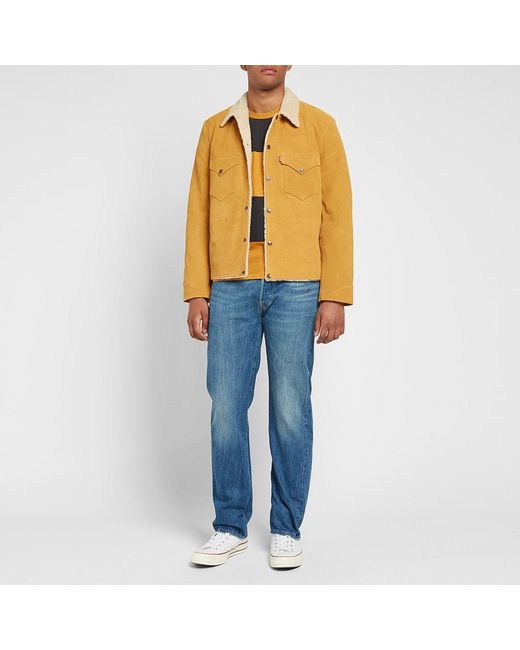 levis brown sherpa jacket