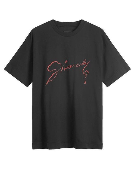 Givenchy ジバンシィ / Snake CNY Back Logo Regular Fit Tee Givenchy Snake Cny Back Logo Regular Fit T-Shirt in Black