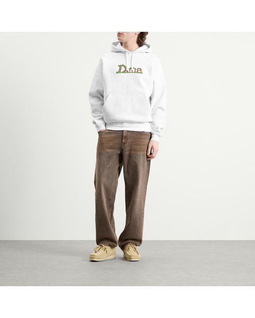 Dime White Classic 'Scraft Hoodie for men
