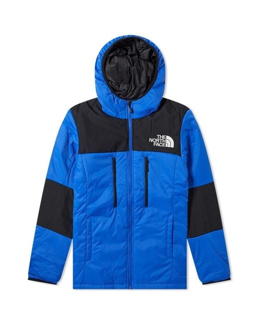 The North Face Himalayan Light Synthetic Hooded Jacket in Blue for Men ...