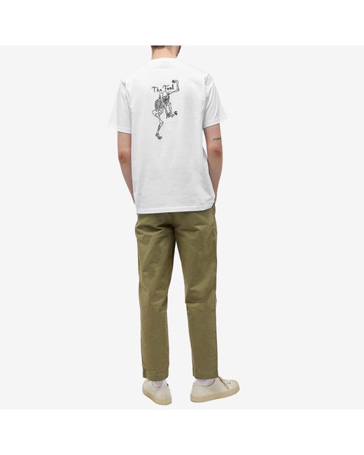 Paul Smith White The Fool T-Shirt for men