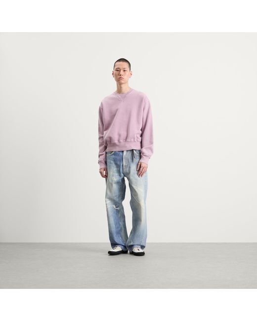 Our Legacy Purple Base Sweatshirt for men