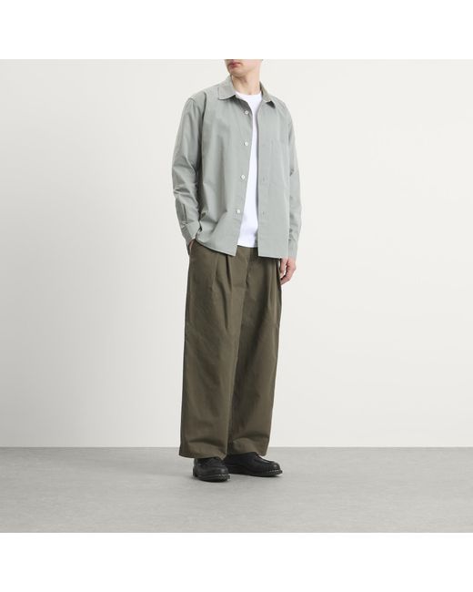Folk Green Easy Fit Trouser for men